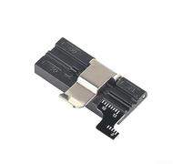Volakebeing CT-30 Fiber Optic Cleaver Holder Clamp for FTTH Tool for 0.25mm 0.9mm Compatible with SKL-8A 6C Fiber Cutting Tool Black Silver