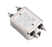 Volakebeing CW4L2-10A-S Double Stage Bolt Type Power Filter Single Phase AC Filter 220VAC 10A Electronic Components for Industrial Equipment(CW4L2-20A-S)