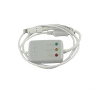 Volakebeing DCSD Cable Serial Port Engineering Line USB Programming Cable for Factory Testing and Communication White