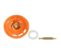 Volakebeing Electric Spray-Gun Replacement Nozzle with Adjustable Flow Control Sprayer Tip, Long Lasting Copper and Plastic, Perfect for Airbrush Applications(1.5mm)