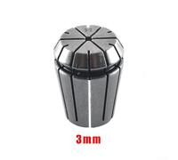 Volakebeing ER25 Spring Collet Chuck 2-16mm for CNC Milling Machine Engraving Lathe Tool Precision Workholding Carbon Steel 0.015mm Runout Tolerance Industrial(3mm)