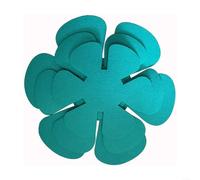 Volakebeing Felt Pad Pot Pan Protector Set, 12 PCS Anti Scratch Cookware Separators, Washable Reusable Kitchen Space Saving Stacking Protectors,for Pans Pots(Lake blue)