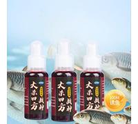 Volakebeing Fishing Booster Additive Liquid Bait Enhancer Fish Scent Concentrate 50ml Crucian Attractant Stimulator for Freshwater Tilapia Trout Carp Eel Lure