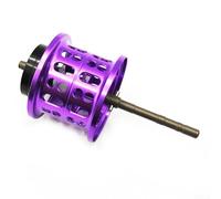 Volakebeing Fishing Reel Spool Compatible with For Daiwa for Salamandura For Easy to Carry Finesse Baitcasting Ultralight Pe Line 70 Tatula 70 Sv Brake Structure 7075 Aluminium (Purple)