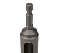 Volakebeing for 120mm Nut Driver /4 Inch Hex Shank Slotted Socket Wrench for 8mm 10mm 12mm 13mm 14mm 16mm 17mm 19mm Nuts, Forged Chrome Vanadium Steel with(14mm)