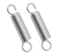 Volakebeing For 2 Pack 70mm Side Stand Spring for E-For Bike, Stainless Steel Tension Spring with Dual Hook, Compatible with Electric Bicycles, Bikes and