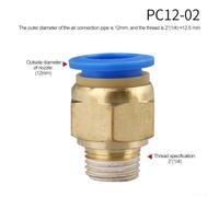 Volakebeing For 2V025-08 Pneumatic Solenoid Valve 2 Position 2 Port DC12V DC24V AC110V AC220V AC380V Air Compressor Control Valve with Manual Device for Pilot Type(2V025-08DC24V/PC12)