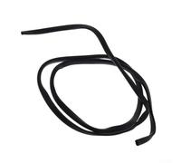 Volakebeing For 3.3ft Paddle Guard For Edge Rail for Carbon Paddle, TPR Surfboard For Edge Protector Compatible with Stand-Up For and Rafting Paddles, Black (