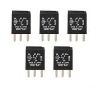 Volakebeing For 5 PCS G8V-For RH-1C7T-R-DC12 Automotive Power For Relay 12V 5-Pin Black for Car Electrical Systems, Circuit Breaker & Fuse Accessories