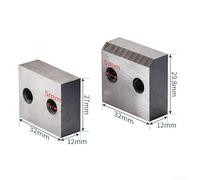 Volakebeing for 6 Pc Electric Cutter for Hydraulic Steel Bar Shears, Replacement Jaw Cutter Set Compatible with Portable Cutting Machines, 16/20/25 mm,(Type 25)