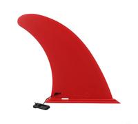 Volakebeing For 9inch Surfboard Fin for Paddle Surfboard, SUPs Fin Surf, Slide-in Central Tail Fin Compatible with Surf Water Wave Fin Board,(red)