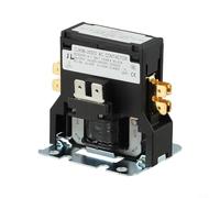 Volakebeing For AC Contactor CJX9B/25S/D 220V for HVAC Systems, 50/60Hz Definite Purpose For Relay with Compact Dust-Resistant Design, Compatible with Air Conditioners,