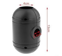 Volakebeing For Adjustable Patio Umbrella Crank Handle Replacement for Most Parasols, Black PP Shaker Handle for Outdoor Umbrella Accessories, For Easy to Install with(A)