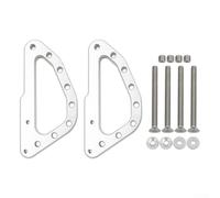 Volakebeing For Atv Grab Bar Aluminium Hand by Replacement Compatible with Grip Am Side X3 20172022 off Road Pack For Maverick Holder Side Entry Handle Quad for Bike Can 2 Vehicle (Silver)