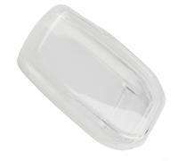 Volakebeing For Car Key Cover Case for with Push-Button, Clear Transparent Non-Yellowing Protective Shell Compatible with For Cross 2021-2023