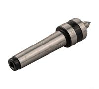 Volakebeing For Crown Woodworking Lathe Drive Center with Multi-Tooth Design for MT1 and MT2 Spindles, Spring-Loaded for Positive Drive in Wood and Metal Turning(MT2)