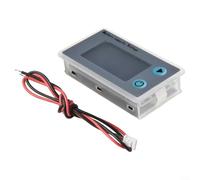 Volakebeing For Digital Voltmeter Tester for 12V 24V 36V 48V Lithium and -Acid Batteries, Battery with Color LCD Display, Sensor, Reverse(24V)