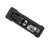 Volakebeing For Front Storage Rack Rubber Latch Kit for Polaris For Sportsman 500/550/800/850/1000 X2 Models, Includes Metal Hook and Mount, Black