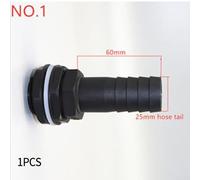 Volakebeing for IBC Tank Adapter Connector for Water Tank Outlet - "-25mm, "-32mm, .5"-38mm, 2"-50mm Threaded Plastic Fitting Tool, Black, Piece(1inch-25mm)