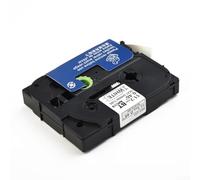 Volakebeing For Label Tape Cartridge for PT-E300VP PT-E550WVP, 11.7mm Width, 0.5m Length, Polyolefin Material, Compatible with Heat Shrink Tubing for Cable Wire