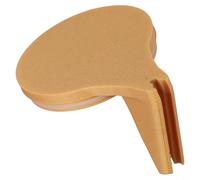 Volakebeing For Manual Coffee Grinder Handle Cover for Comandante C40 MK4, 8.2x8.2x3.8cm For PLA Replacement Part with Ergonomic Design and Sealing Rubber(gold)
