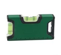 Volakebeing for Mini Magnetic Level for Measurement, 0.5mm/m Accuracy with Strong Side Magnets, Aluminum Alloy for Level with Clear Digital Scale, Green(105mm)