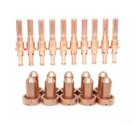 Volakebeing for Plasma Cutter Consumable Kit with 10 Electrodes 9-8215 WSP-10000 and 10 Nozzles 9-8208 WSP-10005 for Thermal Dynamics for SL60/100 Plasma Cutting Torch
