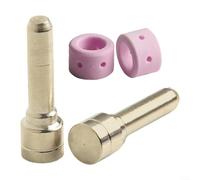 Volakebeing For Plasma Electrode Tip 0.96mm for PCM-500i, PT-31XL Torch Consumables Kit with Shield Cup, For Ring, Nozzle for 650 & HandyPlasma 550