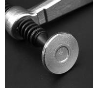 Volakebeing For Quick Acting Hold Down Clamp for Woodworking Benches, 160mm Max Clamping Range, Fits 16mm or 28mm Dog Holes, Metal Bench Dog Clamp for Workshop(28mm)