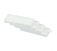 Volakebeing For Replacement Filter Kit for Botslab s8 plus Robotic Vacuum Cleaner, 4 Pack or 10 Pack, Plastic + Filter Paper, White, Compatible with(4 PACK)