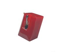 Volakebeing For Replacement Stylus for Audio Technica AT-For VMN95E, AT93, AT95, AT3400, AT3450, PC83, PC85, MT35 Models - Red Aluminum and Plastic Needle with Enhanced