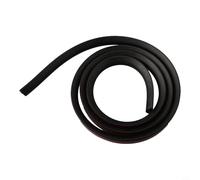 Volakebeing For Silicone Water Barrier Strip for Curbless Showers - 30mm High Flexible Seal for Wet Room Dry/Wet Separation, 50cm/100cm/200cm (Black, Blue,(black 200cm)