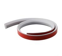 Volakebeing For Silicone Water Barrier Strip for Curbless Showers - 30mm High Flexible Seal for Wet Room Dry/Wet Separation, 50cm/100cm/200cm (Black, Blue,(gray 100cm)