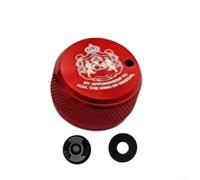 Volakebeing For Spool Mechanical Brake Knob with Internal Sound Kit for ABU 3/3.5/4/P5 Baitcast Reel Replacement Parts, Aluminum Alloy Gear Set, 10g(red)