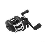 Volakebeing For Spool Mechanical Brake Knob with Internal Sound Kit for ABU 3/3.5/4/P5 Baitcast Reel Replacement Parts, Aluminum Alloy Gear Set, 10g(black silver)