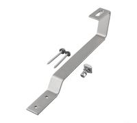 Volakebeing For Stainless Steel Hook for Solar Panel Installation on Flat Roofs, Compatible with Beaver Tail Tiles, Roof Stones, and PV Mounting, Includes Wood(B)