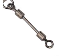 Volakebeing For Stainless Steel Tippet Rings for Fly Fishing Leaders, 2mm Oval O-Rings, Seamless Anti-Rust Design, Anti-Glare Finish, 10/20/50/100pcs Pack(10pcs)