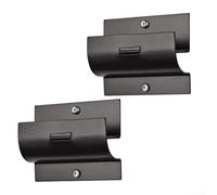 Volakebeing Garage Ladder Hanger Wall Mount Rack With Heavy Duty Hooks For Organizing Ladders Wheelbarrows And Other Storage Needs Made Of Metal(2pcs)