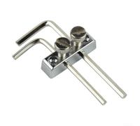 Volakebeing Headstock Mounted Hex Tool Rack Silver Black(Silver)