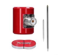 Volakebeing HF Antenna 14M-30MHz 300W-600W 1/4 Wavelength Telescopic Antenna Kit for USDX QRP Radio Ham Radio Communication Extendable to 5 Meters with Adjustable VSWR(Base only)