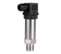 Volakebeing Industrial Pressure Transmitter Sensor, Stainless Steel Water Air Oil Hydraulic Pressure Sensor With Multiple Voltage Output for Process System Monitoring(-1-4bar)
