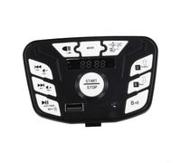 Volakebeing JR1927M-Z 24V 12V Central Control Switch Music Player Children's Electric Ride-On Car Replacement Parts with Power Display Speed Control ABS Metal(JR1927M-12V)