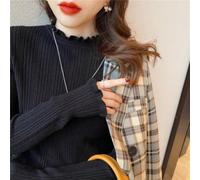 Volakebeing Lightweight Polyester Knit Sweater One Size Fit All | Solid color design, long sleeves, lightweight polyester, perfect for summer for leisure and casual wear