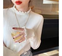 Volakebeing Lightweight Polyester Knit Sweater One Size Fit All | Solid color design, long sleeves, lightweight polyester, perfect for summer for leisure and casual wear