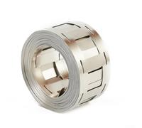 Volakebeing Lithium Ion Battery Welding Strip 5M Nickel Plated Steel Tape 0.15mm x 27mm for 18650 Battery Connector Tab Spot Welding Battery Pack Assembly and Power Tool