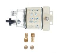 Volakebeing Marine Fuel Filter Water Separator R12T FS19802 Spin On For Designed For Speedboats And Compatible With Z482 And C0 5 Engines