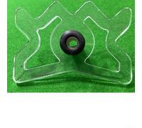 Volakebeing Moose Table Shape Extension Bridge Head Clear Acrylic Snooker Bridge Cue Rest Holder Pool Multiple Angle Head Compact Billiard 115x70x6mm 100x70x6mm 135x80x6mm (D)