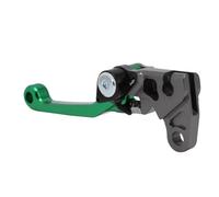Volakebeing Motorcycle Brake Lever For CNC 6061 Aluminium Alloy Replacement Compatible with KLX110/KLX110L 2010-2023, Green For Easy Install For Durable Anti-Rust
