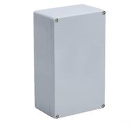 Volakebeing Outdoor Electrical Junction Box IP66 Waterproof ABS Plastic Enclosure 158x90x60mm for Electronics Wiring DIY Projects, Impact-Resistant Grey Case for Indoor