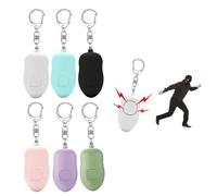 Volakebeing Personal Safety Alarm 140dB Loud Emergency Sound Alert Self Defence Keychain Anti Attack Alarm Women Safety Device Portable Security Outdoor Hiking Camping(Black)
